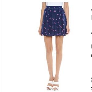 Amanda Uprichard Daniella skirt Emerson Palm print